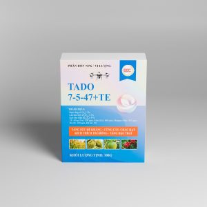 BSC TADO 7-5-47+TE - TĂNG SỨC ĐỀ KHÁNG - CỨNG CÂY - CHẮC HẠT - KÍCH THÍCH TRỔ BÔNG - TĂNG ĐẬU TRÁI
